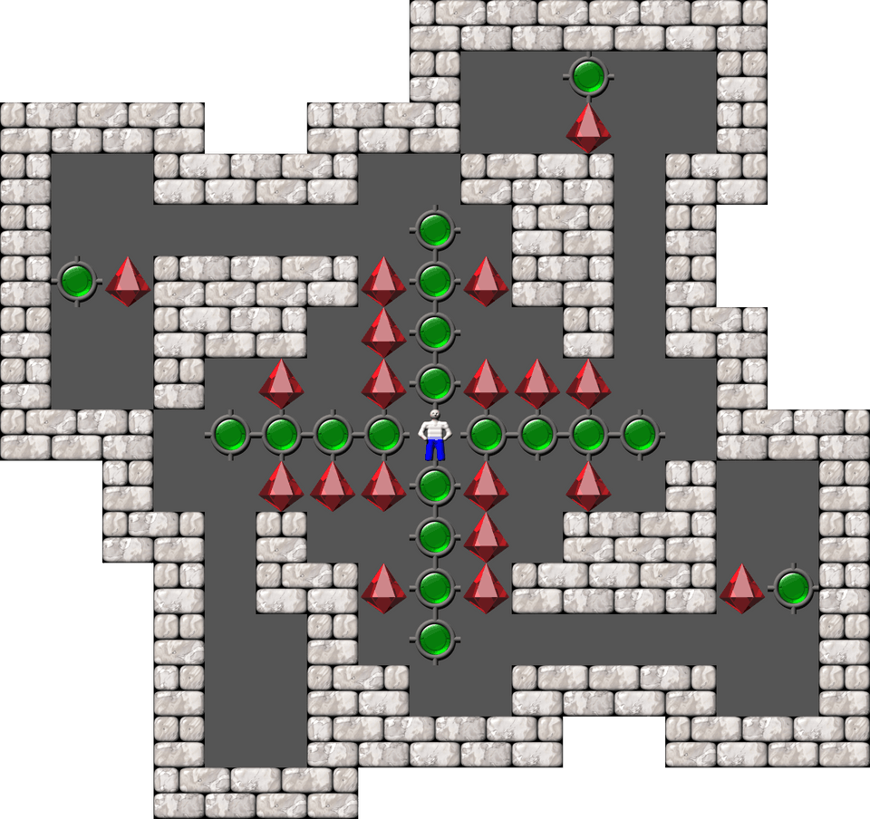 Сокобан Monry and Panda Arranged уровень 58